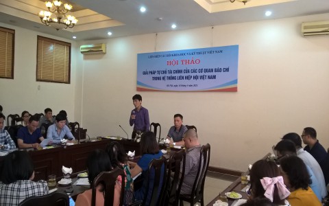 "Giải pháp tự chủ tài chính của các cơ quan báo chí trong hệ thống Liên hiệp các Hội khoa học kỹ thuật Việt Nam"